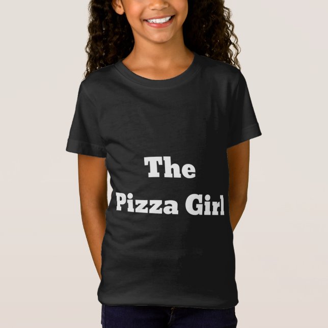 Camiseta A Pizza Girl (Frente)