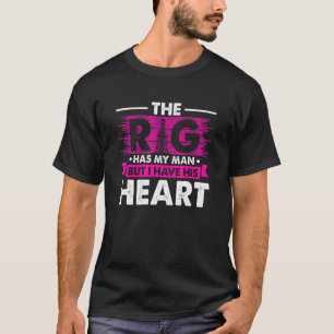Camiseta A plataforma tem o meu homem, mas eu tenho o seu D