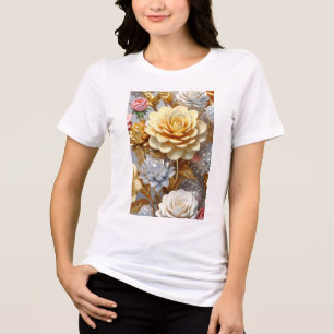 Camiseta A Poesia da Natureza em Cores e Perfumes