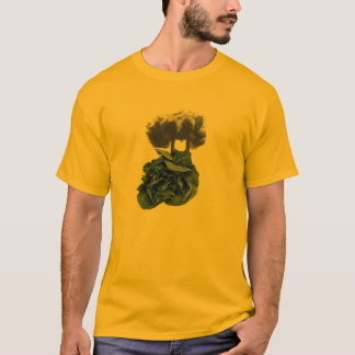 Camiseta A poluição é espinafre (as cores claras)