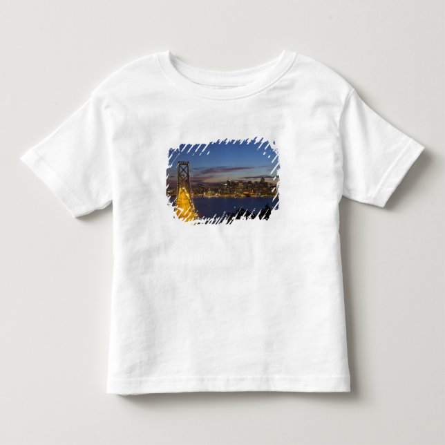 Camiseta A Ponte da Baía a partir da Ilha do Tesouro (Frente)