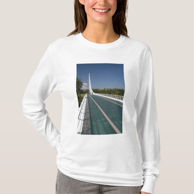 Camiseta A ponte de relógio de sol na Baía de Turtle (Frente)