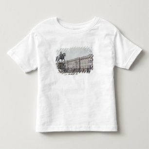 Camiseta A ponte longa com um monumento aristocrático