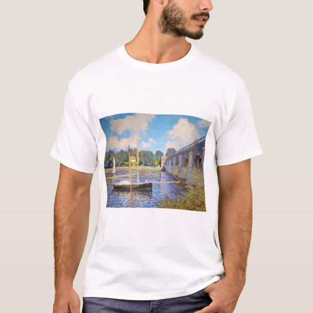 Camiseta A ponte no Argenteuil, Monet (Frente)