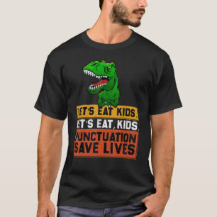 Camiseta A Pontuação Eat Kids Do Vamos Vintage Salva Vidas