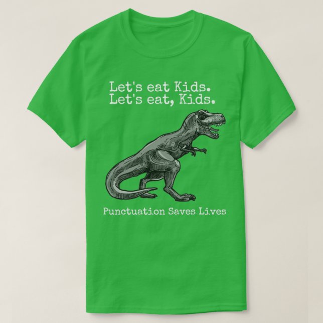 Camiseta A pontuação salva vidas (Frente do Design)