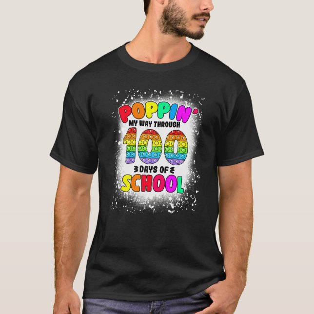 Camiseta A Pop De Lança Por 100 Dias De Escola (Frente)