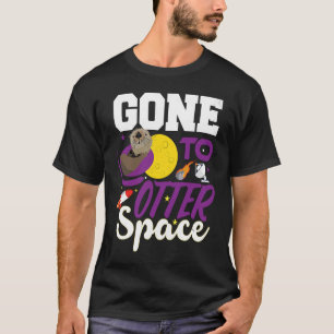 Camiseta A Porta Cortada Foi Para O Outro Espaço, Garota Me