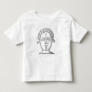 Camiseta A posição dos planetas na cabeça humana, chui