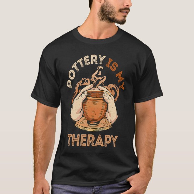 Camiseta A Potência De Potência Do Artista Cerâmica É A Min (Frente)