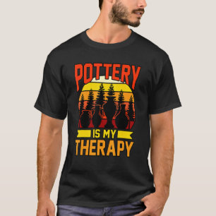 Camiseta A Potéria É A Terapia Artista Cerâmica Esculturas
