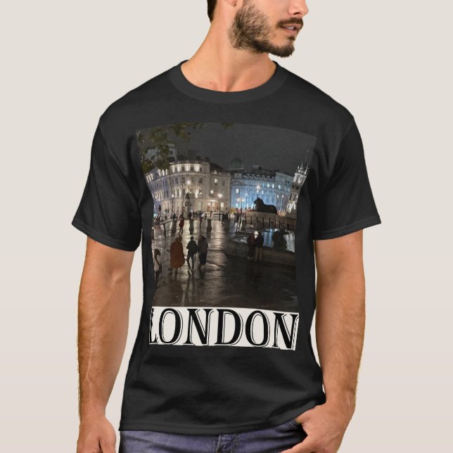 Camiseta A Praça de Tralgar, Londres. (Frente)