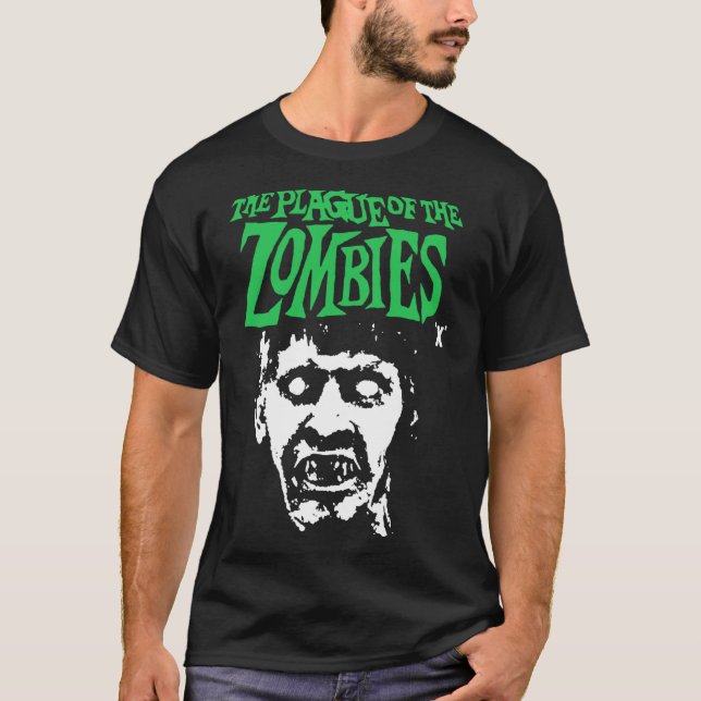 Camiseta A Praga dos Zumbis 1966 menino (Frente)