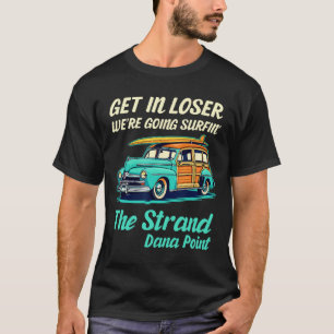 Camiseta A Praia Strand Surf Dana Point Mulheres Homens Vin