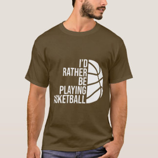 Camiseta A preferencialmente está jogando um presente de ba