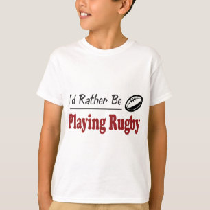 Camiseta A preferencialmente esteja jogando o rugby