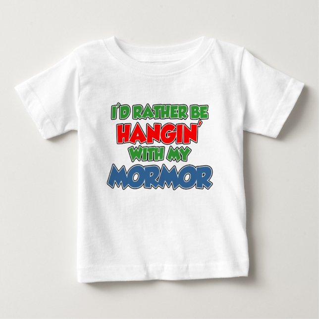 Camiseta A preferencialmente esteja pendurando com Mormor (Frente)