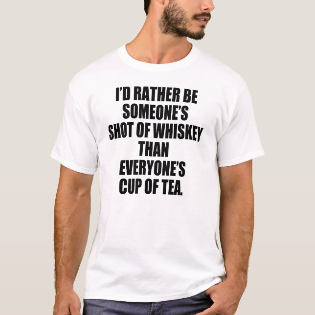 CAMISETA A PREFERENCIALMENTE SEJA DISPARADA DO UÍSQUE (Frente)