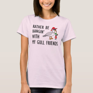 Camiseta A preferencialmente seja Hangin com meus amigos da