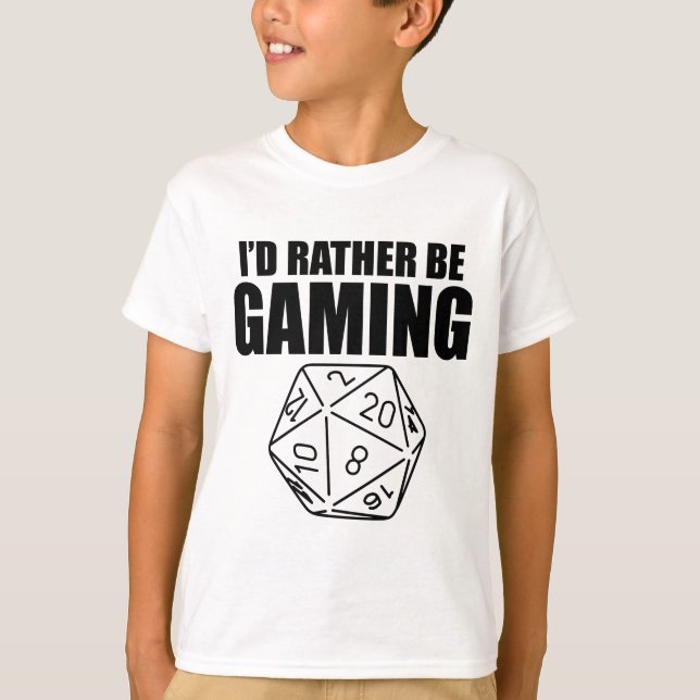 Camiseta A preferencialmente seja o jogo (D20) (Frente)