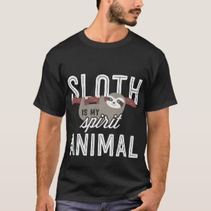 Camiseta a preguiça 4 é meu espírito