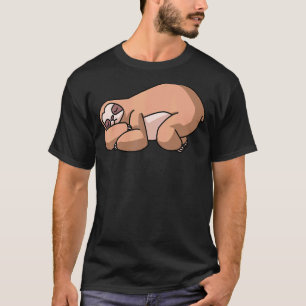 Camiseta A Preguiça Que Meu Animal Espirituoso É Uma Lama