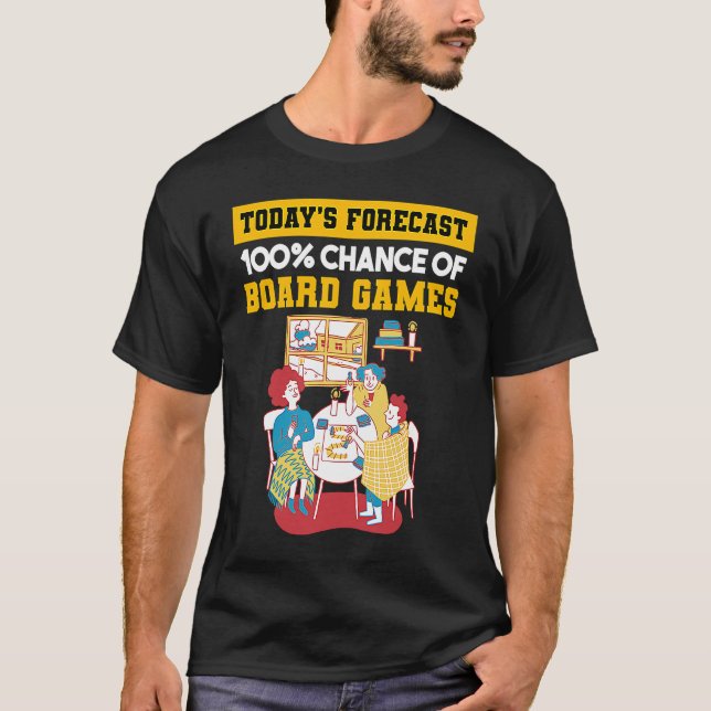 Camiseta A previsão atual é de 100 chances do Conselho G de (Frente)