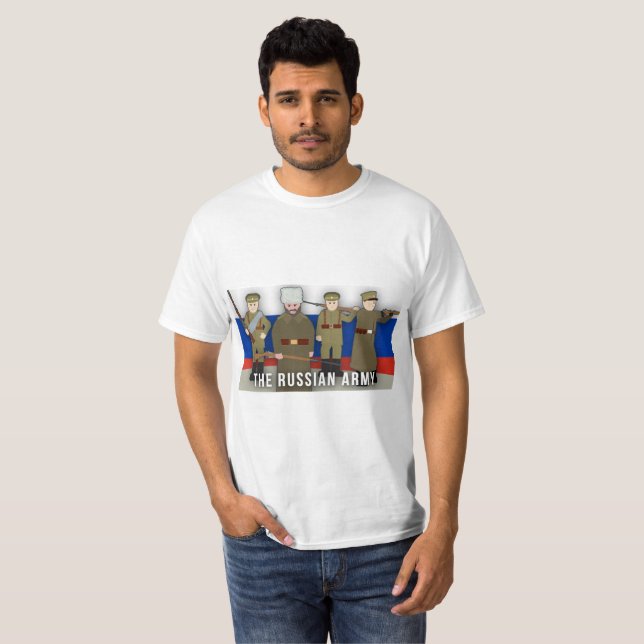 Camiseta A Primeira Guerra Mundial do factor do exército do (Frente Completa)