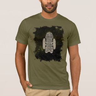 Camiseta A Primeira Vez que Alguém Rouba uma Espaçonave