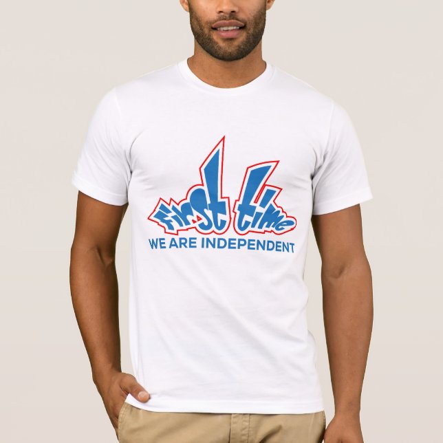 Camiseta A primeira vez que somos independentes (Frente)