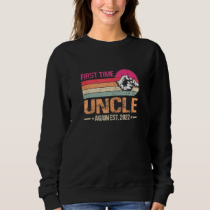 Camiseta A primeira vez que Tio novamente 2022 Vintage Engr