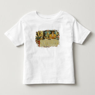 Camiseta A Princesa Compartilha seu Janto com o Sapo, de