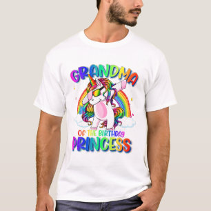 Camiseta A Princesa de Aniversário Dabbing