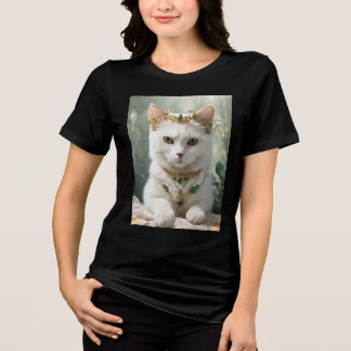Camiseta A princesa do gato.