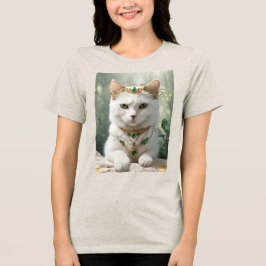 Camiseta A princesa do gato.