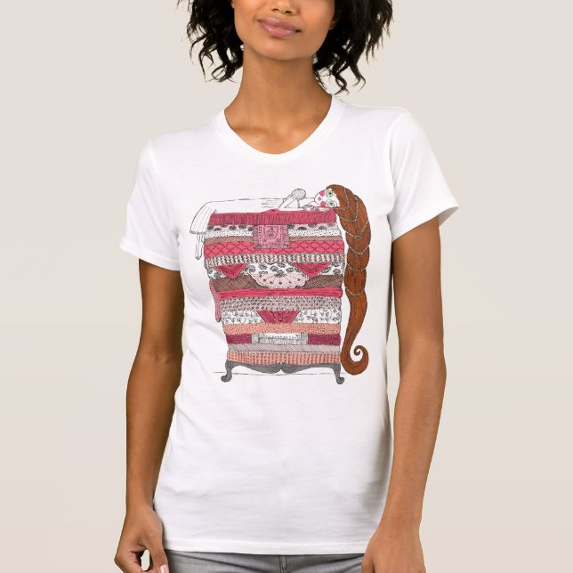 Camiseta A princesa e a ervilha (Frente)