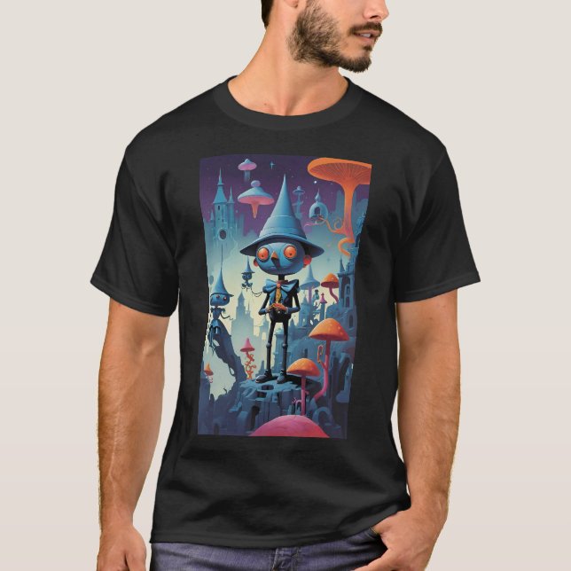 Camiseta A Princesa e a Fantasia de Gage Ken Pauper (Frente)