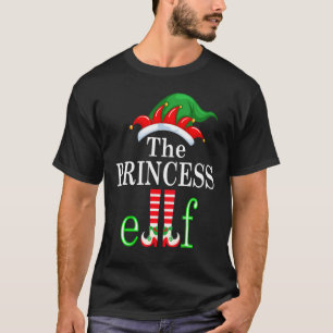 Camiseta A Princesa Elf Family Matching Group Christmas P