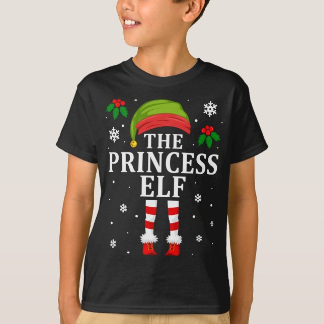 Camiseta A Princesa Elf Matando a Garota de Natal (Frente)