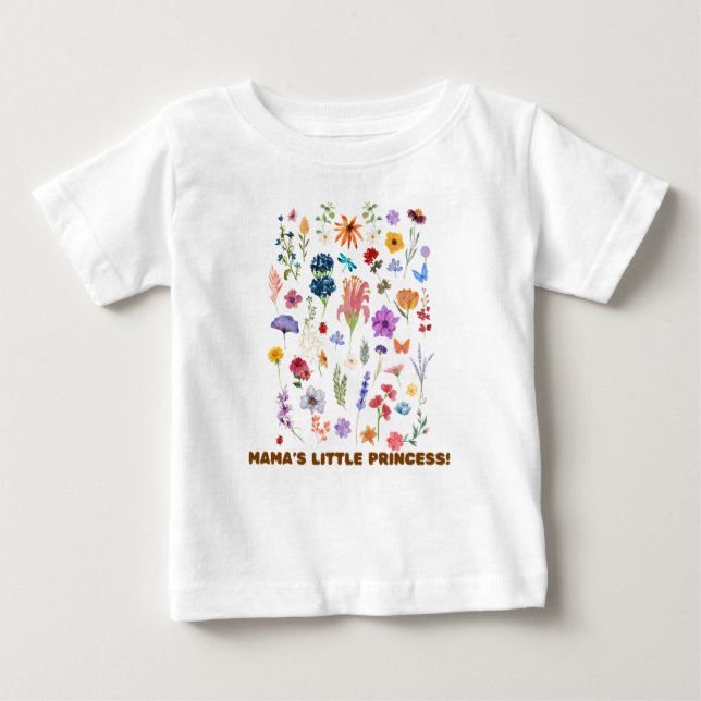 Camiseta A Princesinha da Mamãe (Frente)
