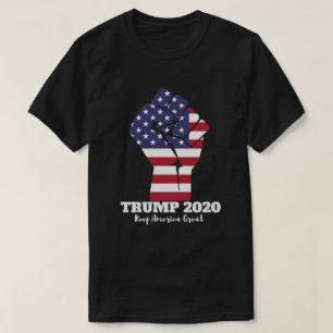 Camiseta A pro eleição 2020 do trunfo - mantenha América