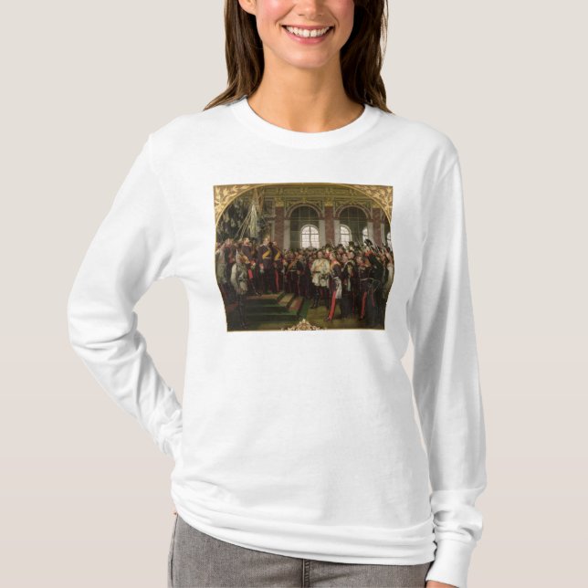 Camiseta A proclamação de Wilhelm (Frente)