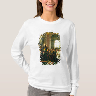 Camiseta A proclamação de Wilhelm como Kaiser