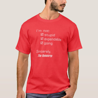 Camiseta A proclamação do Redshirt
