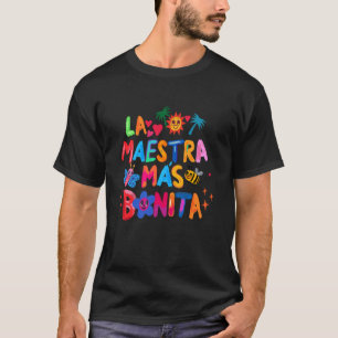 Camiseta A Professora Mais Bonita Agradecimento à Professor