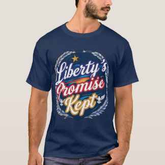 Camiseta A promessa da liberdade foi mantida