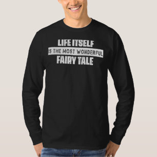 Camiseta A Própria Vida É O Gráfico Do Humor Da Leite