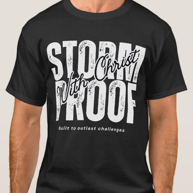 Camiseta À Prova de Tempestade - Espírito Santo Oração Gosp (Criador carregado)