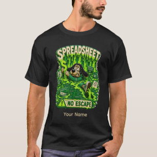 Camiseta A Prova Foi Fácil Para Alguém Planilha Engraçada