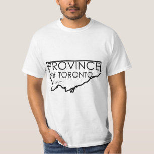 Camiseta A província dos homens do T de Toronto
